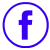 Free Facebook Purple Rimmed Social Media Icons